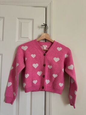 💕PINK HEART CARDIGAN💕